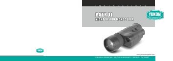 Yukon Monoculaire Yukon Vision nocturne Patrol 4x50 - notice