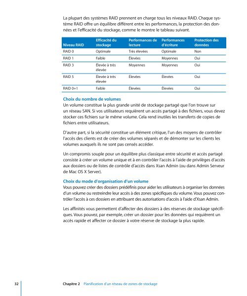 Apple Xsan 2 - Guide de l'administrateur - Xsan 2 - Guide de l'administrateur