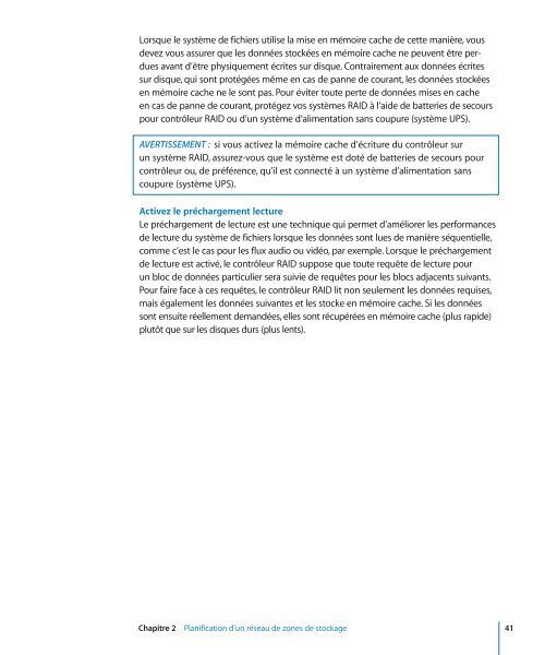 Apple Xsan 2 - Guide de l'administrateur - Xsan 2 - Guide de l'administrateur