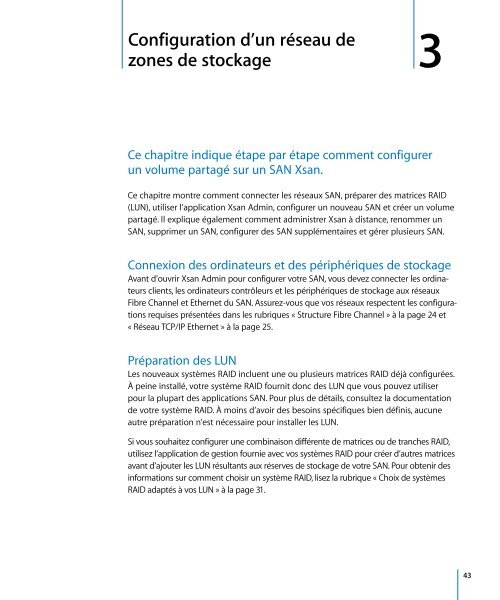 Apple Xsan 2 - Guide de l'administrateur - Xsan 2 - Guide de l'administrateur