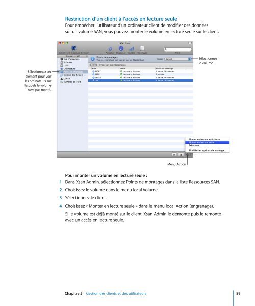Apple Xsan 2 - Guide de l'administrateur - Xsan 2 - Guide de l'administrateur