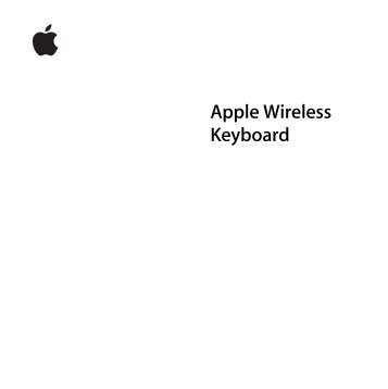 Apple Apple Wireless Keyboard (2007) - Guide de lâutilisateur - Apple Wireless Keyboard (2007) - Guide de lâutilisateur