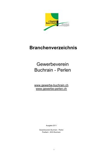 Branchenverzeichnis Gewerbeverein Buchrain - Perlen