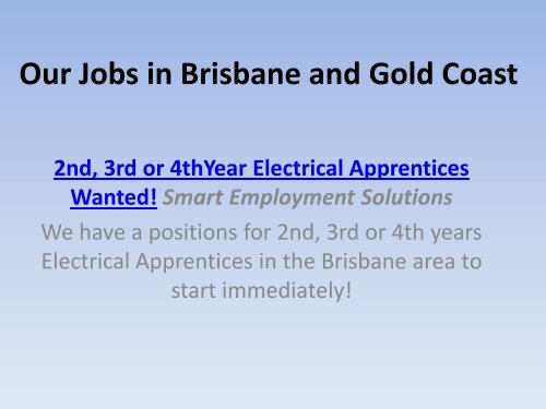 Electrician Apprenticeships Brisbane | Choose Best Way for You