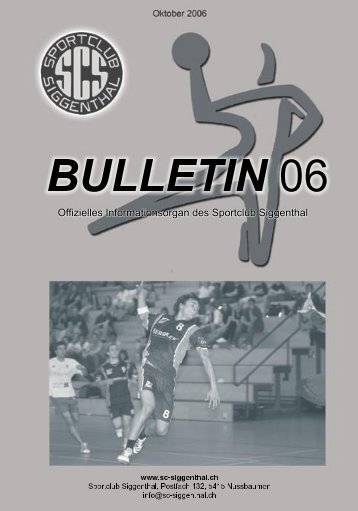 Bulletin 2006_v4.indd - SC Siggenthal