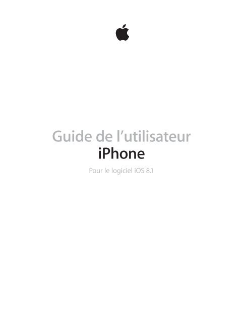 Apple Smartphone Apple iPhone 5S 16go argent - notice