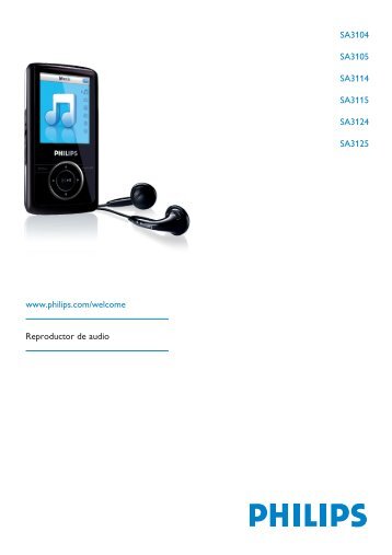 Philips Flash audio video player - User manual - ESP
