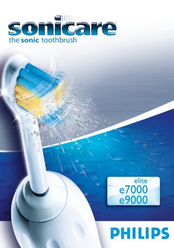 Philips Sonicare Elite Sonic electric toothbrush - User manual - English - ENG