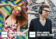 Philips O'Neill Headband headphones - Product brochure - ENG