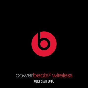Beats Casque intra Beats PowerBeats Wireless rose - notice