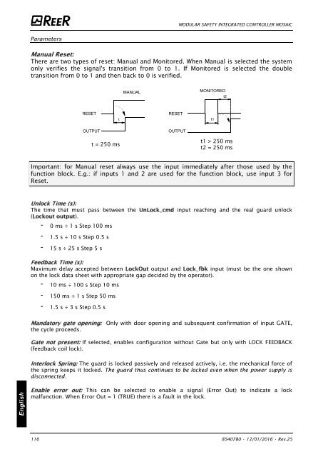 REER-Mosaic Manual