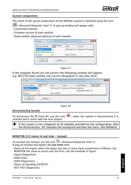 REER-Mosaic Manual