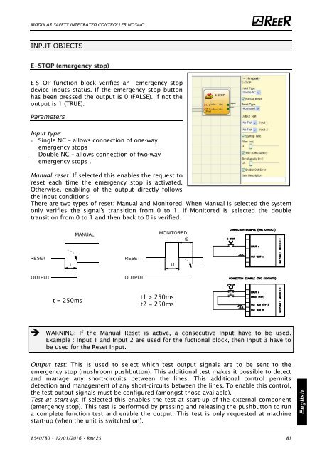 REER-Mosaic Manual