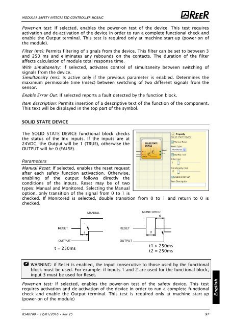 REER-Mosaic Manual