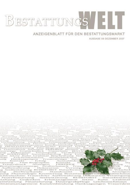 bestattungs - Agentur Erasmus A. Baumeister