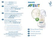 Philips Avent Manual breast pump - User manual - NLD