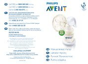 Philips Avent Manual breast pump - User manual - HRV