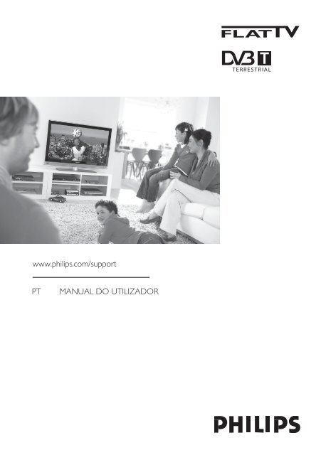 Philips widescreen flat TV - User manual - POR