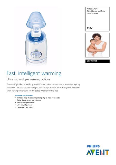 Philips avent digital bottle warmer 2025