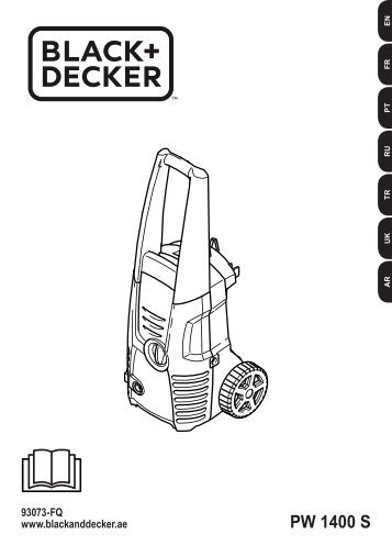 BlackandDecker Nettoyeurs Haute Pression- Pw1400s - Type 1 - Instruction Manual (EuropÃ©en)