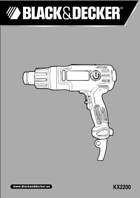 Image of Black & Decker KX2200 direct website