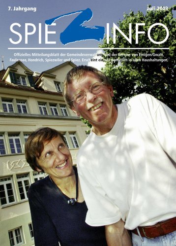 07spiezinfo juli03 - in Spiez