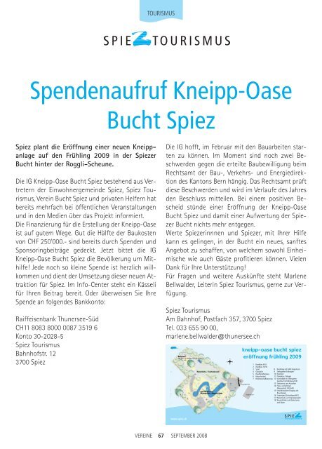 09spiezinfo september08 - in Spiez