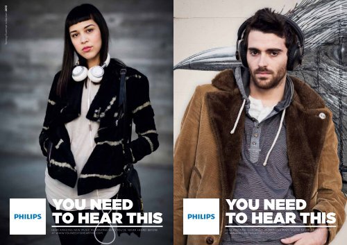 Philips O'Neill THE TREAD in ear headphones - Product brochure - ENG