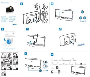 Philips docking speaker - Quick start guide - BRP