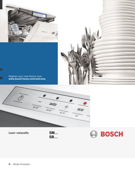BOSCH SMI53L86EU - Lave vaisselle integrable 60 cm BOSCH