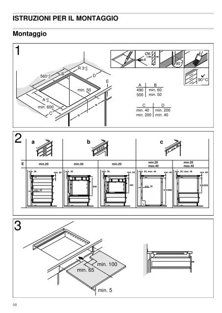 Bosch Table induction Bosch PIM611B18E - notice