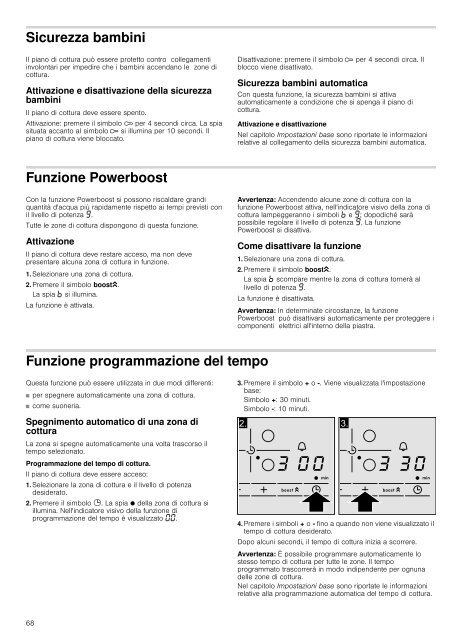 Bosch Table induction Bosch PIM611B18E - notice