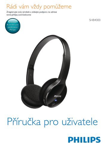 Philips Bluetooth stereo headset - User manual - CES
