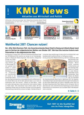 8 6 22 12 Wahlherbst 2007: Chancen nutzen! - KMU-Channel ...