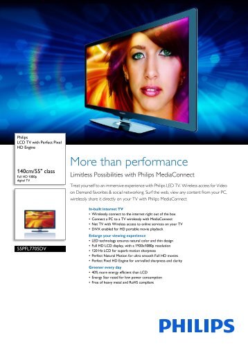 Philips LCD TV - Leaflet - AEN