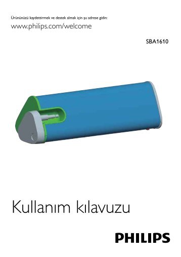 Philips Portable speaker - User manual - TUR