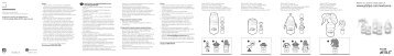 Philips Avent Classic+ baby bottle - User manual - RUS