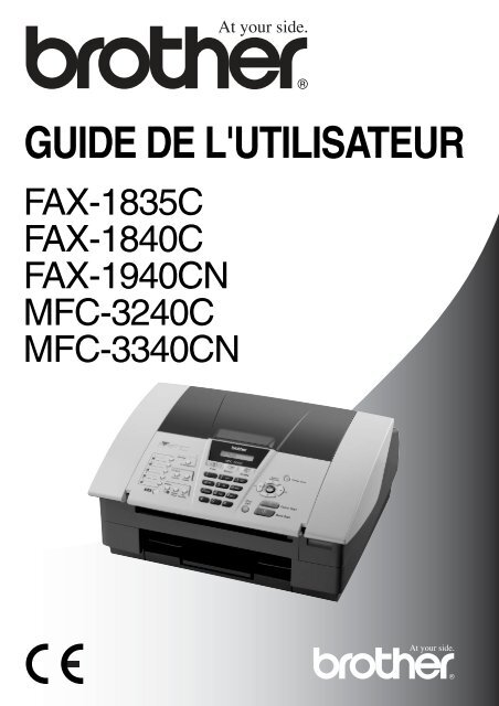 Brother FAX-1940CN - Guide utilisateur