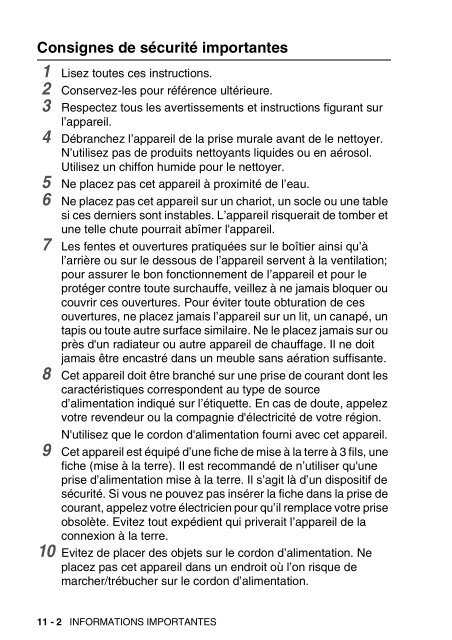 Brother FAX-1840C - Guide utilisateur