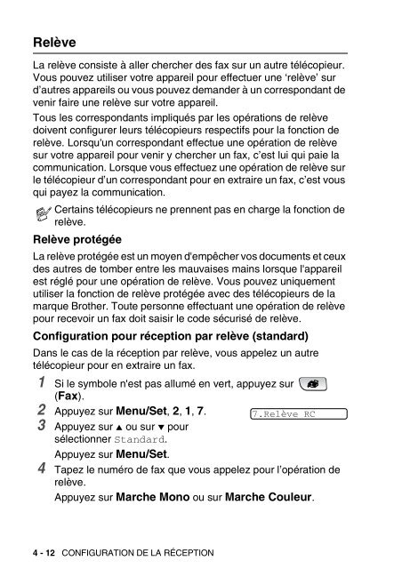 Brother FAX-1840C - Guide utilisateur