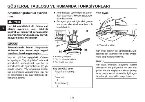 Yamaha XMAX400 - 2015 - Manuale d'Istruzioni T&uuml;rk&ccedil;e