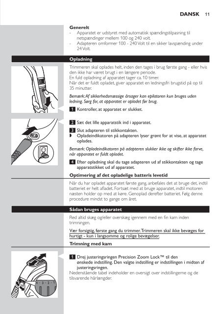 Philips Norelco Beardtrimmer 3100 Beard trimmer, Series 3000 - User manual - FIN