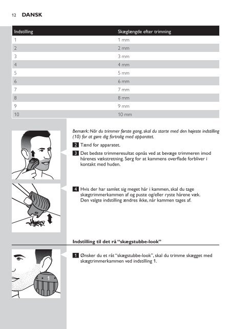 Philips Norelco Beardtrimmer 3100 Beard trimmer, Series 3000 - User manual - FIN