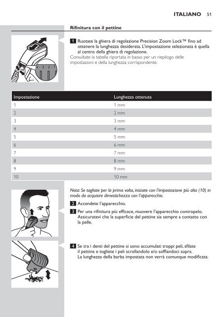 Philips Norelco Beardtrimmer 3100 Beard trimmer, Series 3000 - User manual - FIN