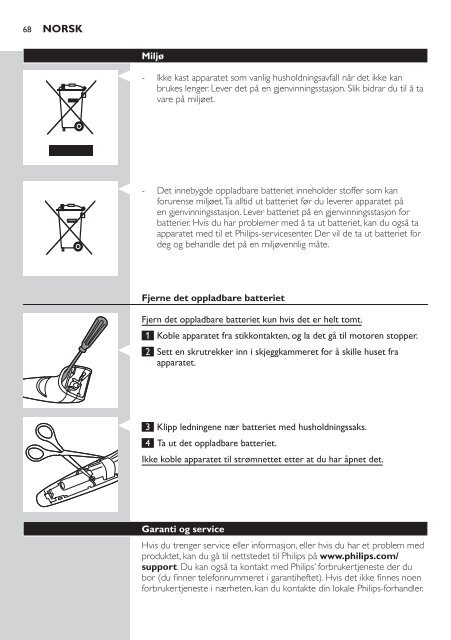 Philips Norelco Beardtrimmer 3100 Beard trimmer, Series 3000 - User manual - FIN