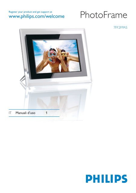 Philips PhotoFrame - User manual - ITA