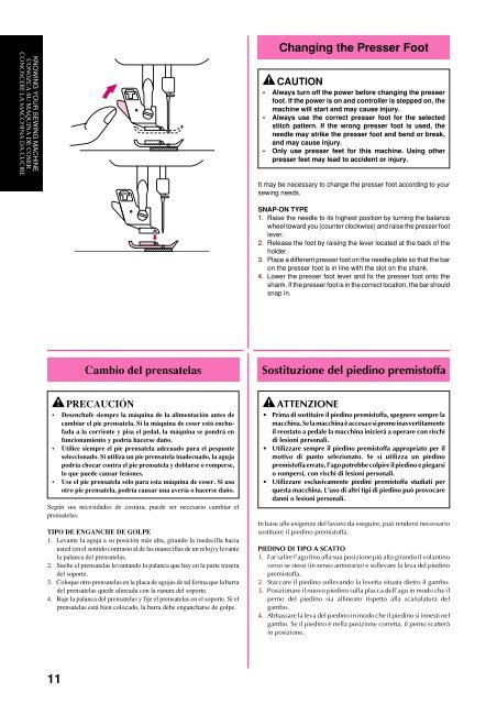 Brother XL-6053/6063 - Guide utilisateur