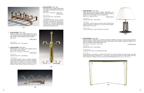 ARTS DECORATIFS DU 20E SIECLE - Tajan