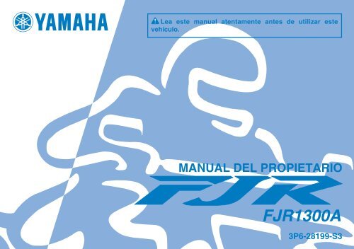 Yamaha FJR1300A - 2009 - Manuale d'Istruzioni Espa&ntilde;ol