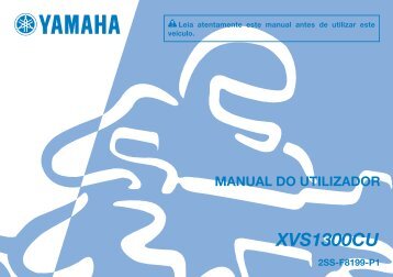 Yamaha XVS1300CU - 2015 - Manuale d'Istruzioni PortuguÃªs